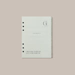 GHAYA INSERT PACK EXCL. TABS - INHOUD MET INTENTIE