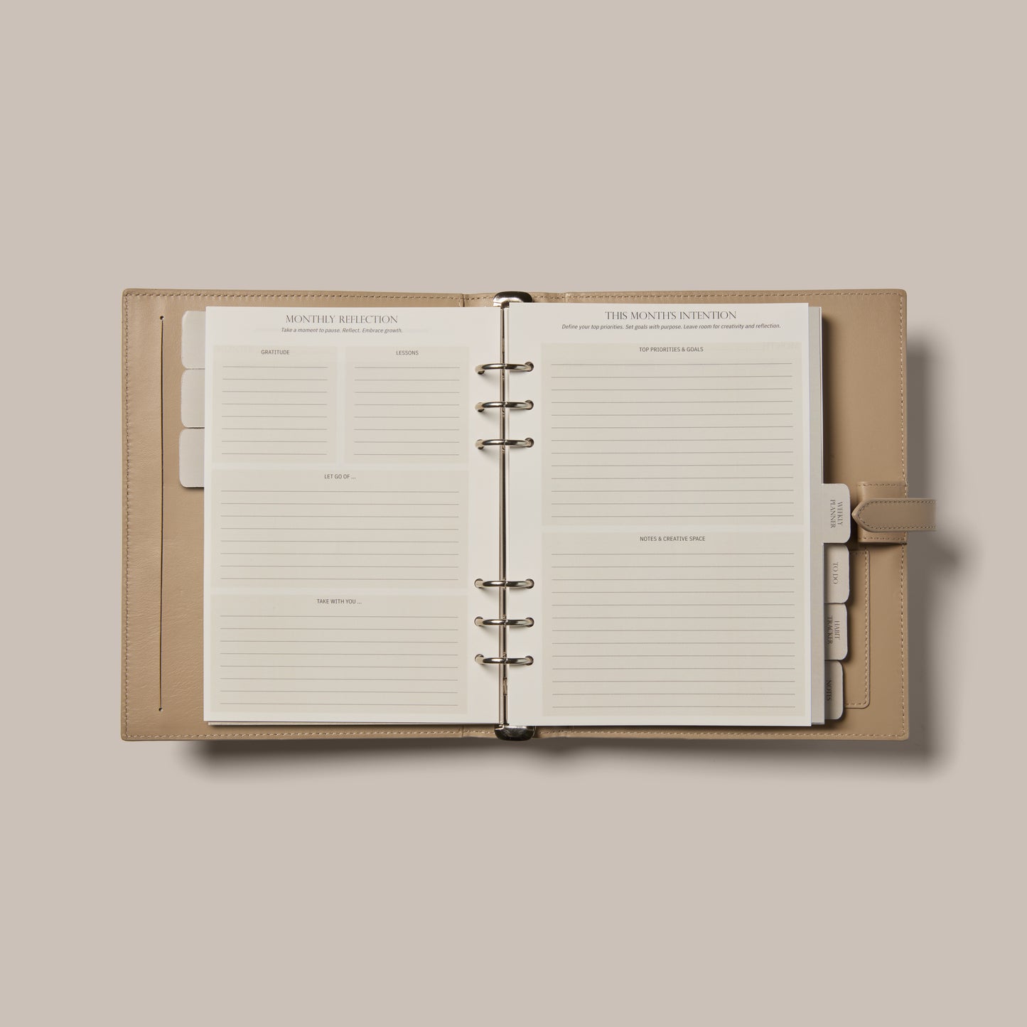 GHAYA LEATHER COVER - ELEGANT BEGIN VAN JOUW STRUCTUUR